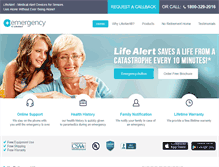 Tablet Screenshot of emergency.com
