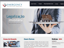 Tablet Screenshot of emergency.com.br