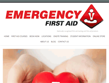 Tablet Screenshot of emergency.com.au